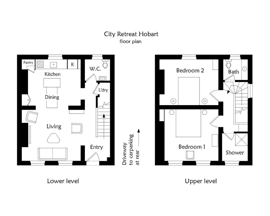 City Retreat Hobart Bagian luar foto
